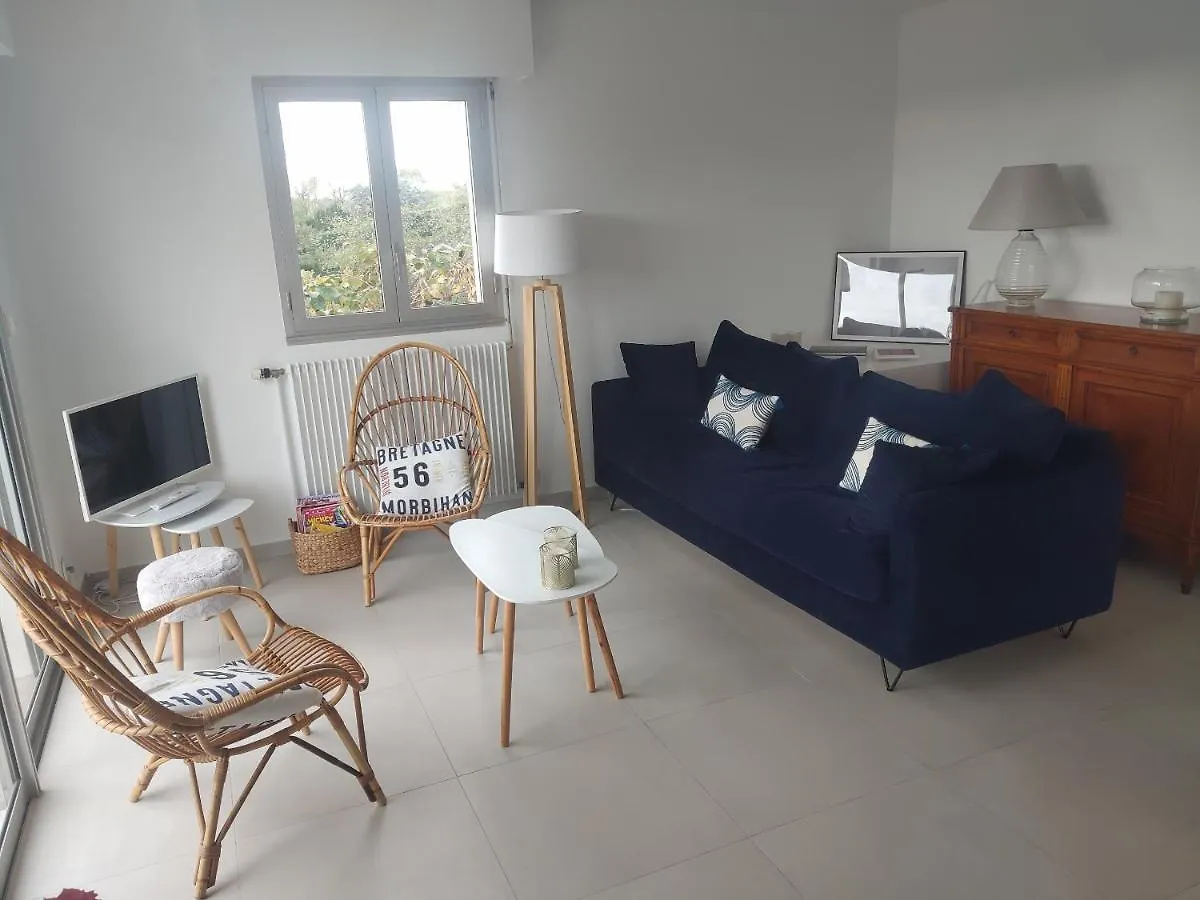 150M De La Plage, Vue Mer, Maison Pour 6 Sarzeau Frankrig